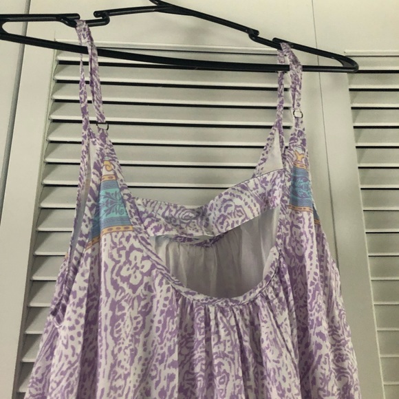 TOBI purple patterned maxi dress - Picture 4 of 5